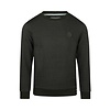 Sweater with crewneck Dark green