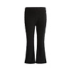 Trousers flared Black