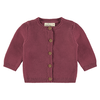 baby cardigan cranberry