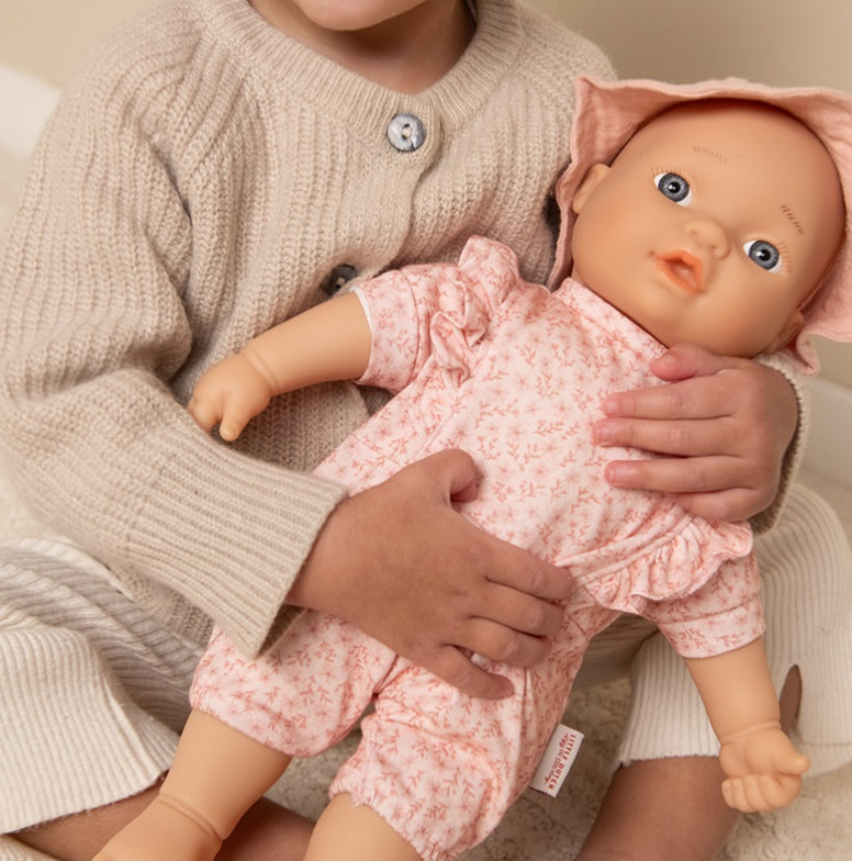 Little Dutch Babypop kleertjes Pink Floral