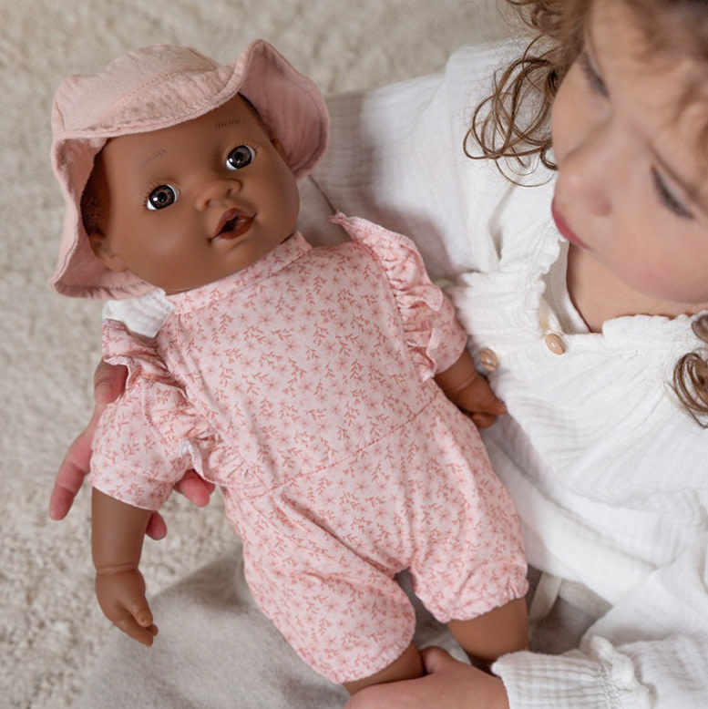 Little Dutch Babypop kleertjes Pink Floral