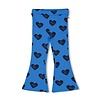 Flared broek AOP Blauw - Amour Toujours