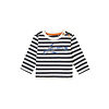 Boys Tee Ger long sleeve stripe Buttercream