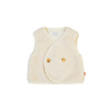 Girls Gilet Freland sleeveless Buttercream