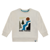 boys sweatshirt off white