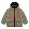 boys winterjacket reversible dark army