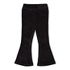 Flared broek velours rib Antraciet - Girls Club