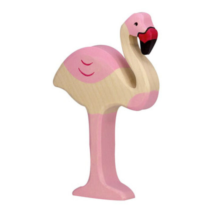 Holztiger Houten Flamingo 7,5 cm - Holztiger