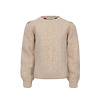 Little knitted pullover Latte