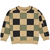 Sweater QW245ZAC AOP Sand Check