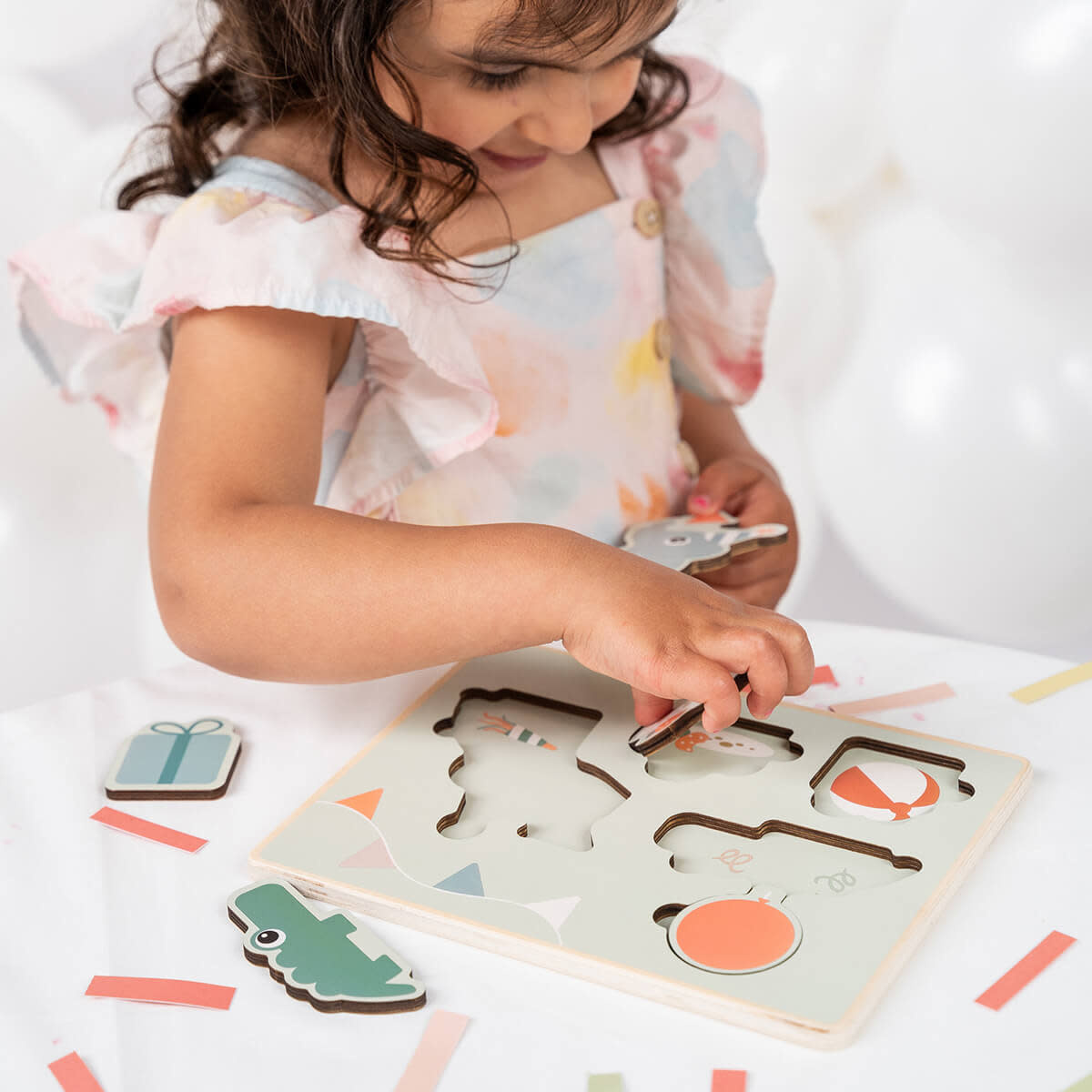 Done by Deer Eerste puzzel Celebration Colour mix