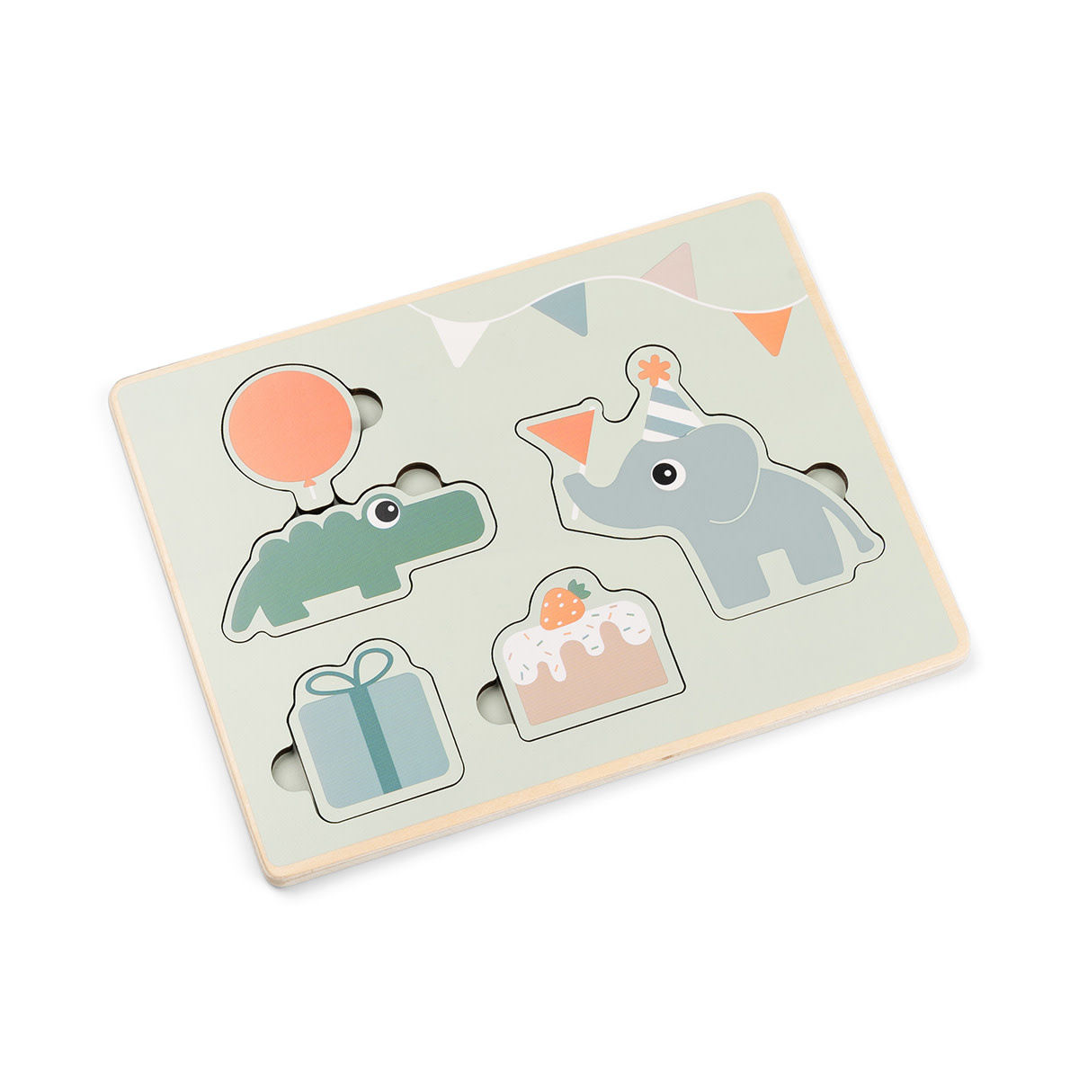 Done by Deer Eerste puzzel Celebration Colour mix