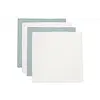 Hydrofiele Doek Small 70x70cm Sea Green/Ivory (4pack)