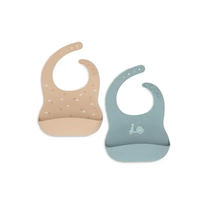 Jollein Slab Siliconen On The Go 2-pack