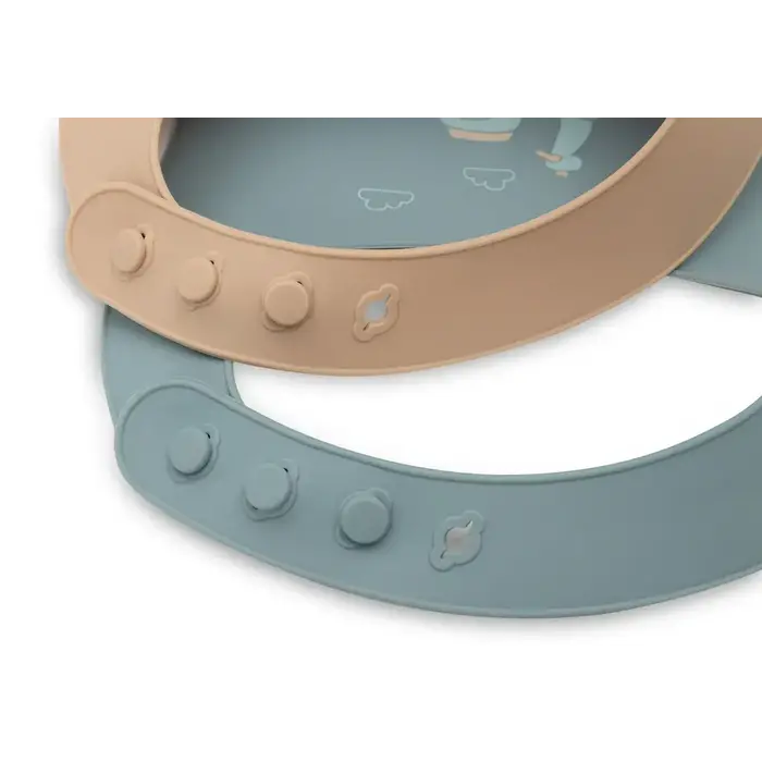 Jollein Slab Siliconen On The Go 2-pack