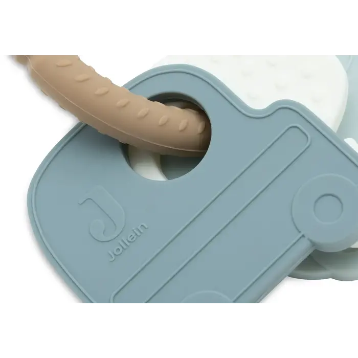Jollein Siliconen Bijtring Sleutelbos On The Go