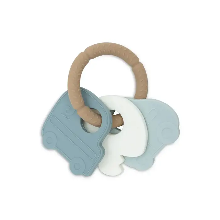 Jollein Siliconen Bijtring Sleutelbos On The Go