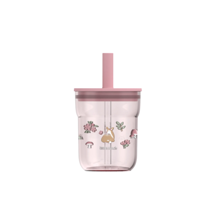 Mepal kinderglas mio 250 ml met rietje - fairy garden