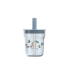 kinderglas mio 250 ml met rietje - forest friends