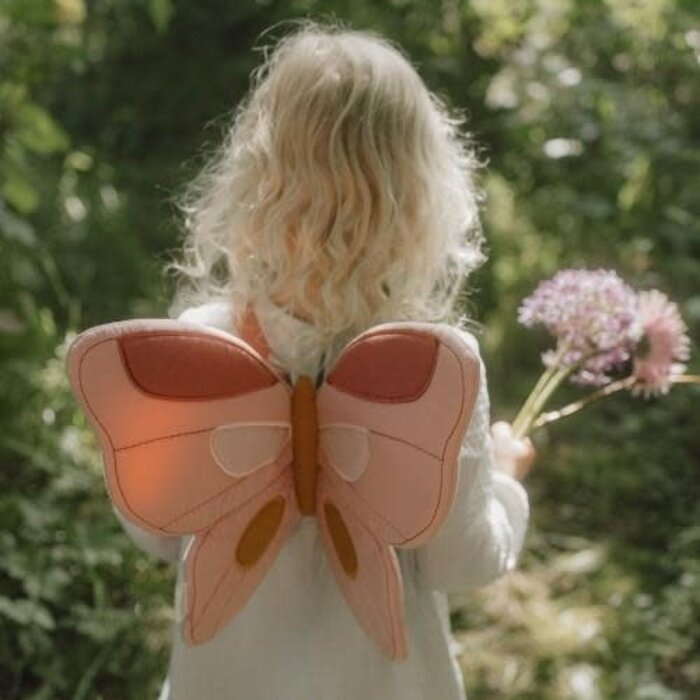 Little Dutch Feeënvleugels en toverstaf - Roze - Fairy Garden