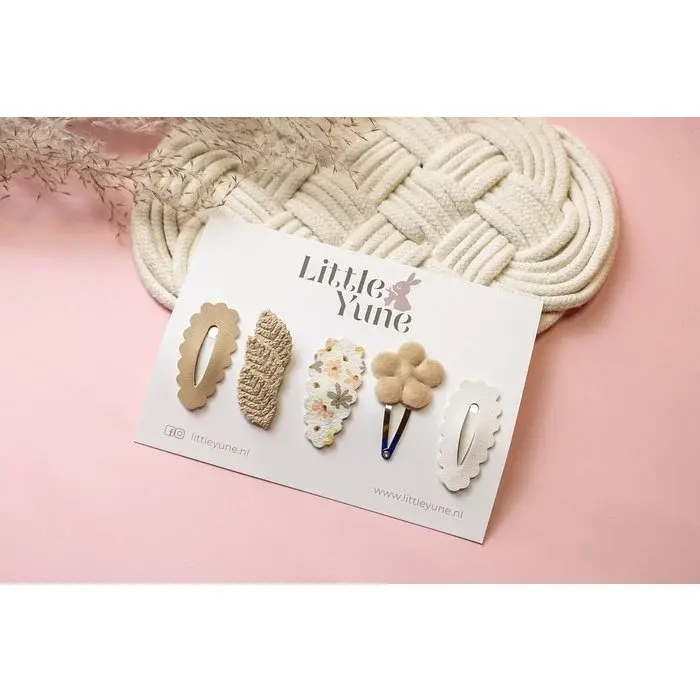 Little Yune Haarspeldjes Set | Yuna 4 cm