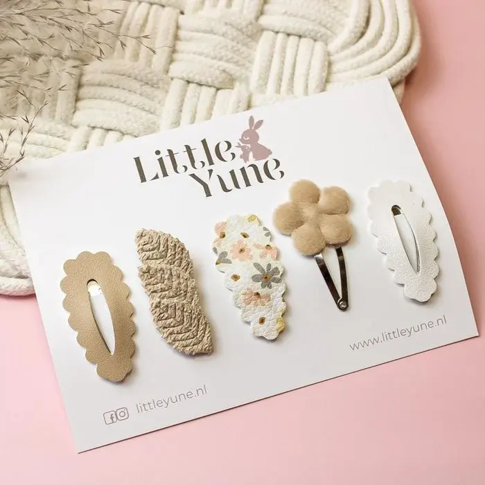 Little Yune Haarspeldjes Set | Yuna 4 cm