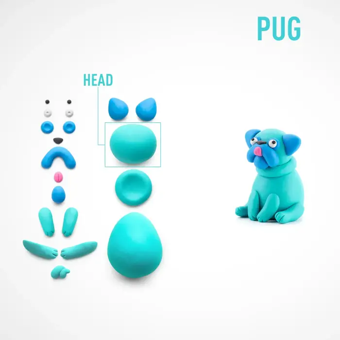 Hey Clay HeyClay - Pug