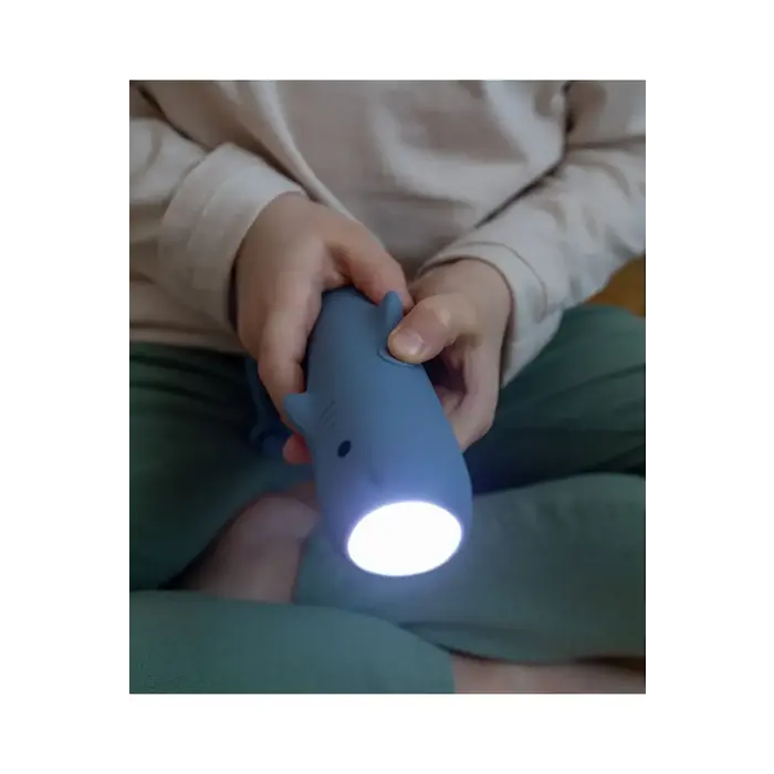 Rabbit&Friends Siliconen zaklamp - Sharky