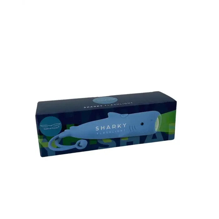 Rabbit&Friends Siliconen zaklamp - Sharky