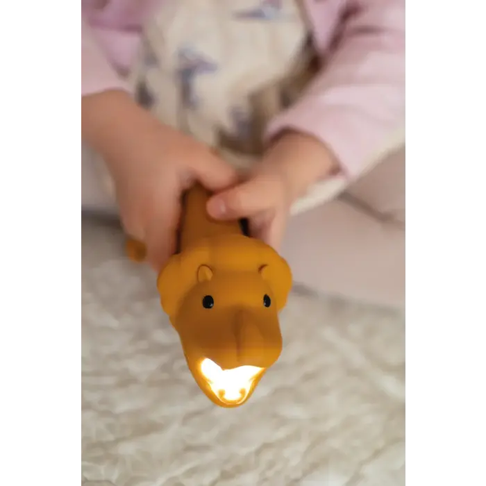 Rabbit&Friends Siliconen zaklamp - Lion