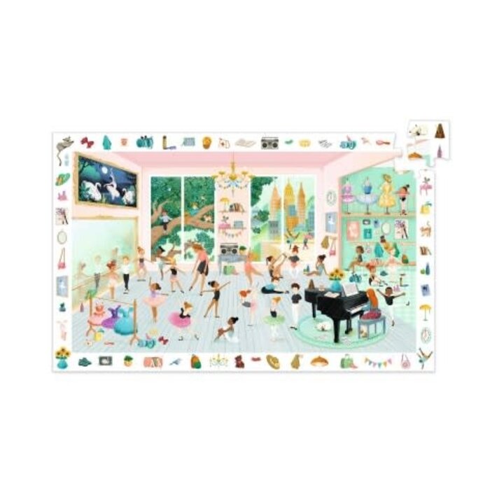 Djeco Zoekpuzzel de dansschool - 100 pcs