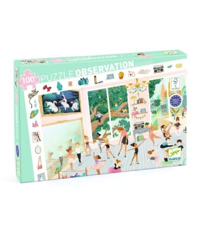 Djeco Zoekpuzzel de dansschool - 100 pcs