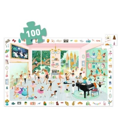 Djeco Zoekpuzzel de dansschool - 100 pcs