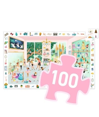 Djeco Zoekpuzzel de dansschool - 100 pcs