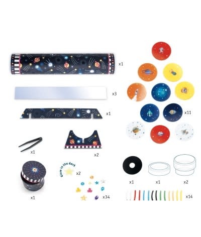 Djeco DIY kaleidoscoop - Space