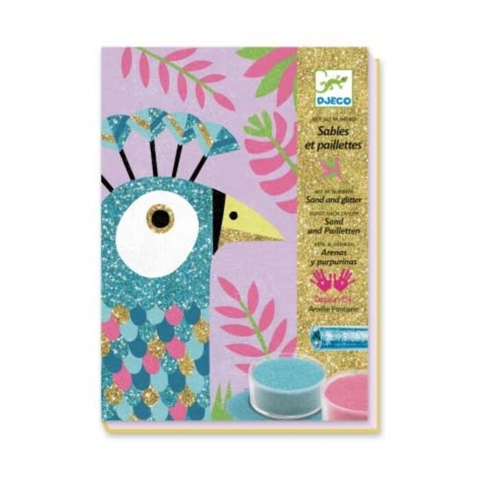 Djeco Art by Numbers - Zand en glitter