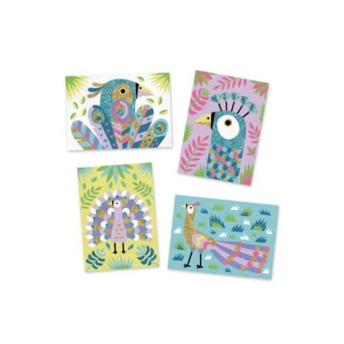 Djeco Art by Numbers - Zand en glitter