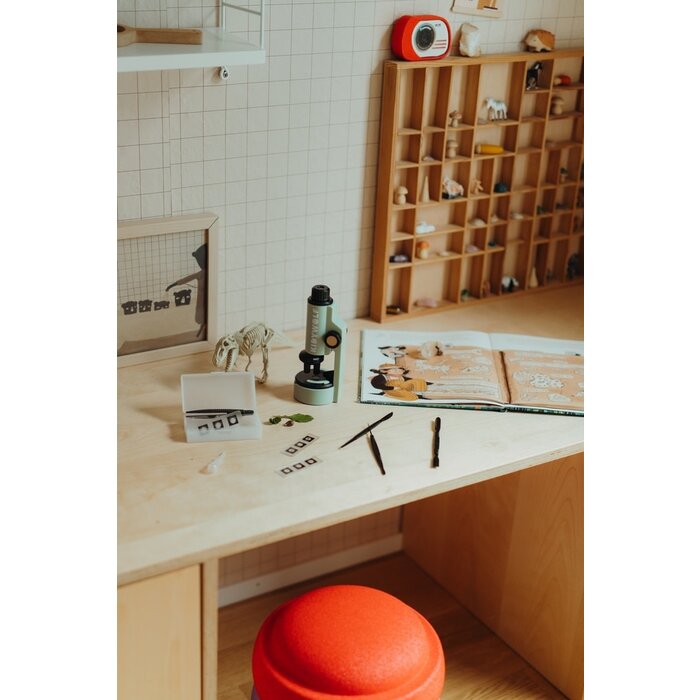 Kidywolf KIDYMICROSCOPE groene draagbare microscoop