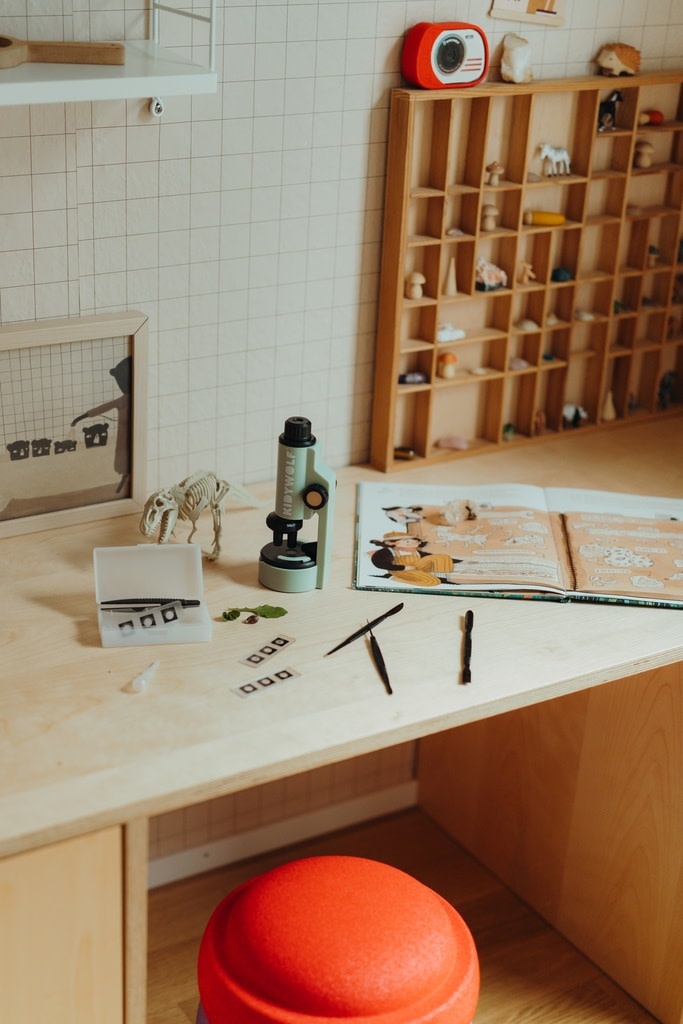 Kidywolf KIDYMICROSCOPE groene draagbare microscoop