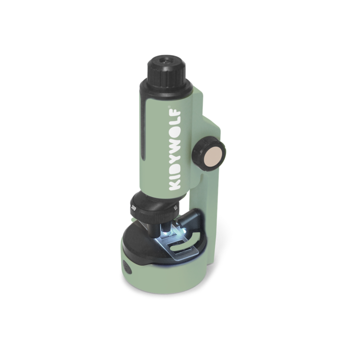 Kidywolf KIDYMICROSCOPE groene draagbare microscoop
