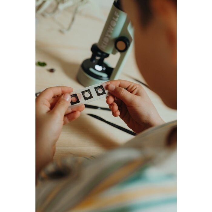 Kidywolf KIDYMICROSCOPE groene draagbare microscoop