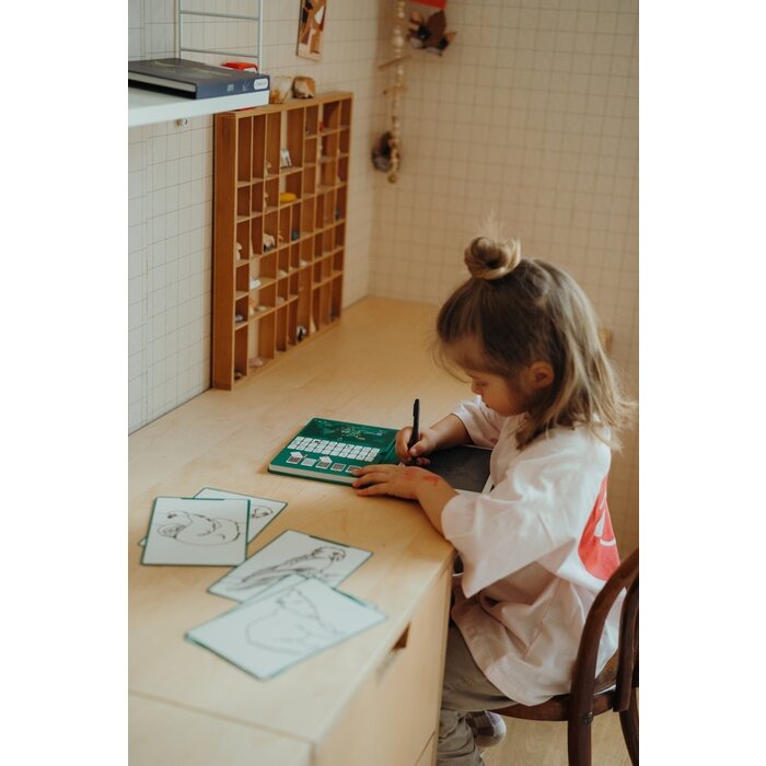 Kidywolf KIDYDRAW-MINI Tekenblok dieren over de hele wereld