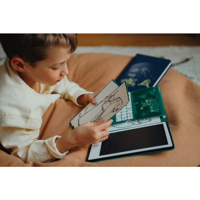 Kidywolf KIDYDRAW-MINI Tekenblok dieren over de hele wereld