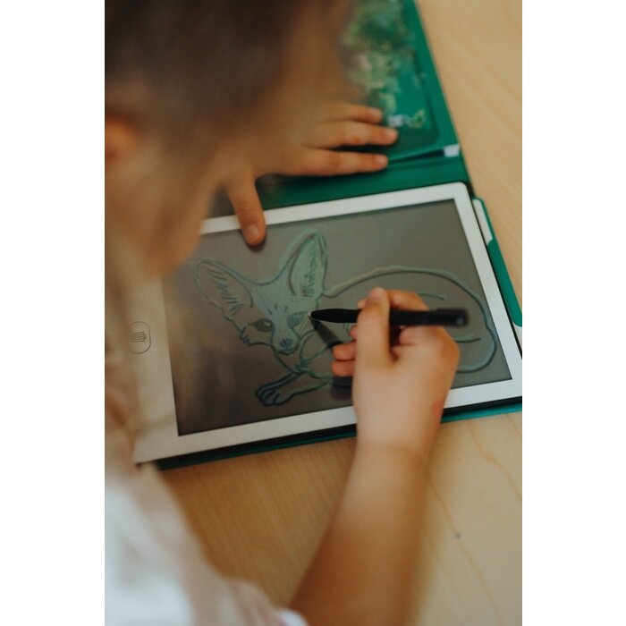 Kidywolf KIDYDRAW-MINI Tekenblok dieren over de hele wereld