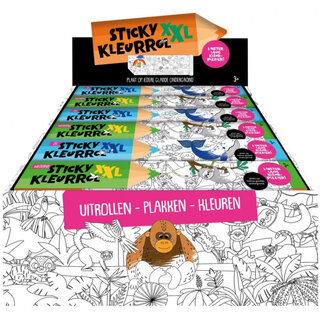 Image Books Sticky kleurrol XXL - Wildernis