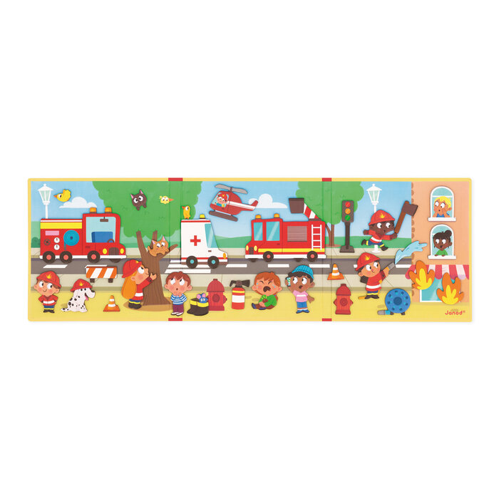 Janod Janod Magneti Stories - Brandweer