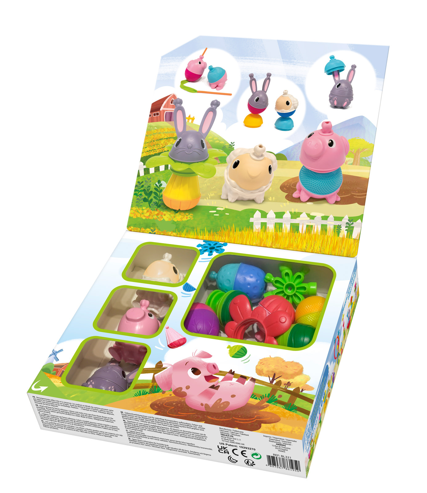 Lalaboom Lalaboom - Boerderij Cadeaudoos (25 st)