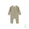 1 pce babysuit organic cotton Ligt Faded green