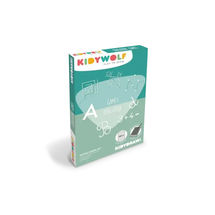 Kidywolf REFIL KIDYDRAW- MINI tekeningen "spelletjes" en "onderwijs"