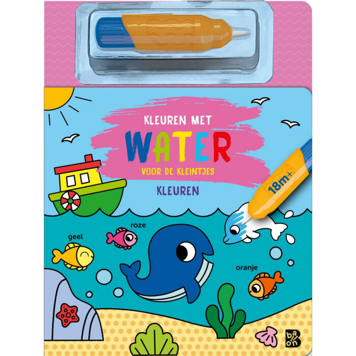 Kleuren met water voor de kleintjes - Kleuren